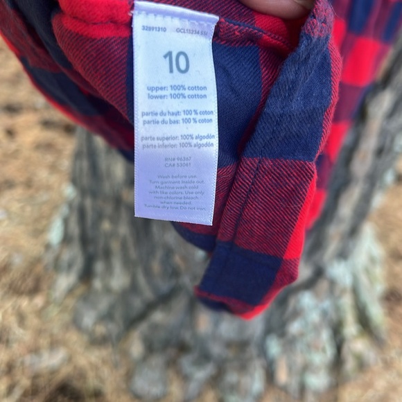 Osh Kosh Girls Sweater Dress Flannel Skirt EUC - Picture 7 of 10